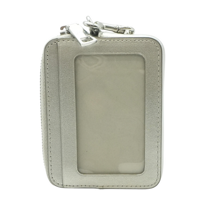 Silver Compact Wallet