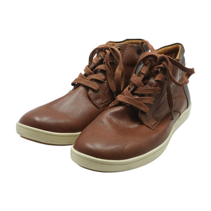Fray Brown High Top Athletic Shoes
