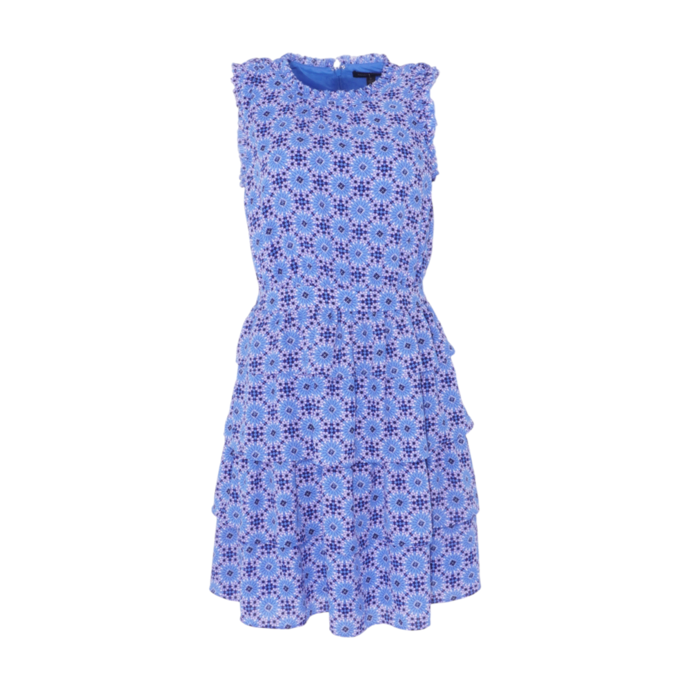 Banana Republic Blue Floral Mini Dress – Image 1