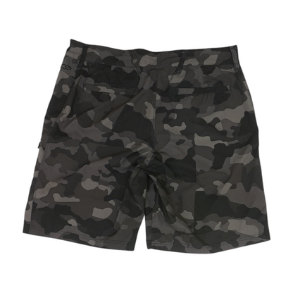 Gray Camo Active Shorts