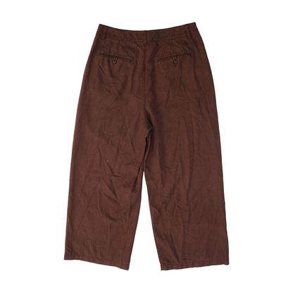 Brown Wide Leg Pants