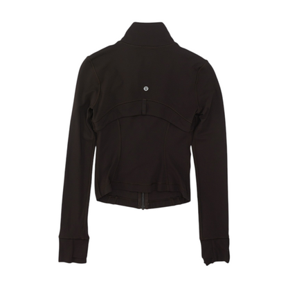 Brown Solid Active Jacket