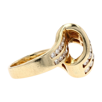 5/8 ctw 14K Yellow Gold Diamond Fashion Ring