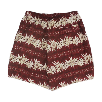 Red Floral Swim Bottom