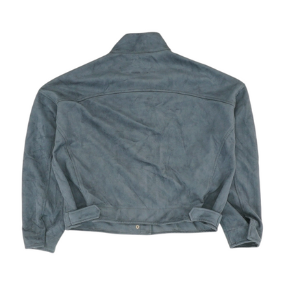 Blue Solid Jacket