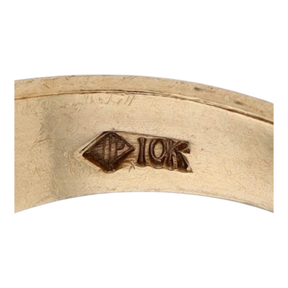 1/10 ctw 10K Yellow Gold Diamond Fashion Ring