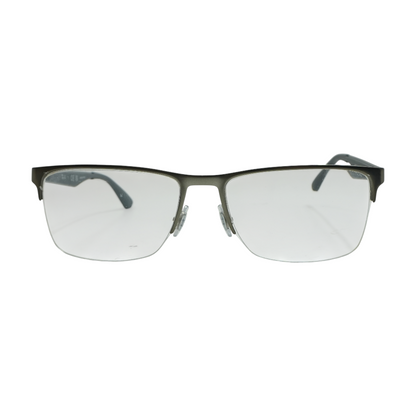 Gunmetal RB 6335 Browline Prescription Eyewear