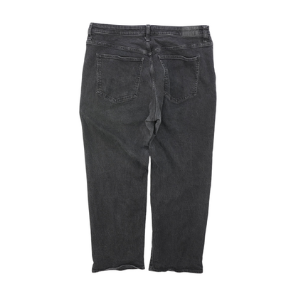 Black Straight Jeans