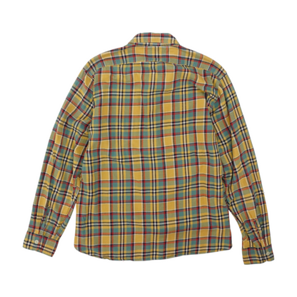 Multi Plaid Flannel Button Down