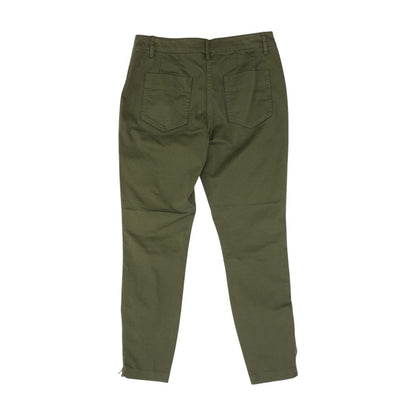 Green Solid Pants