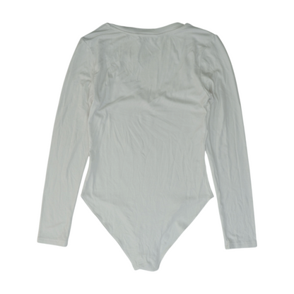 White Bodysuit Blouse