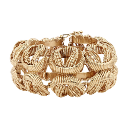 14K Yellow Gold Chain Bracelet