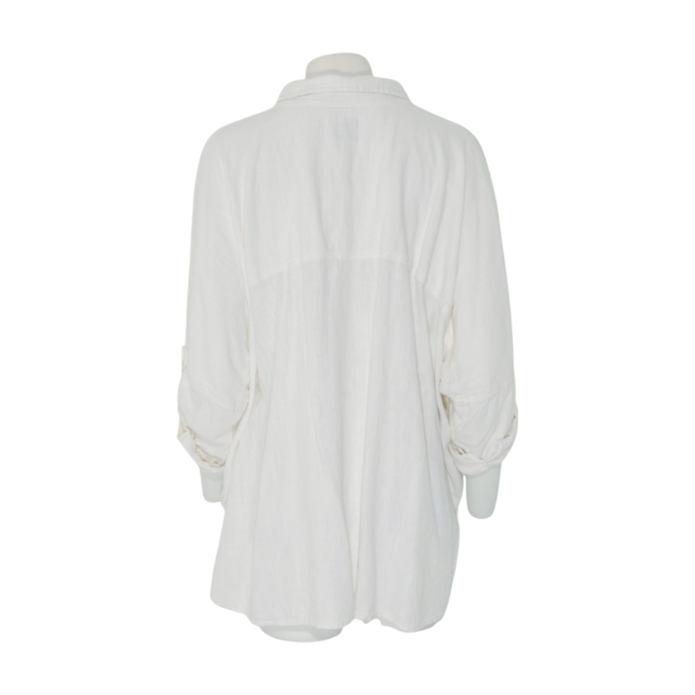 Cream Button Down