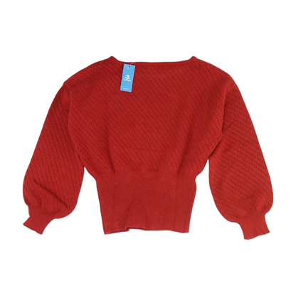 Red Pullover Sweater