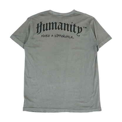 Gray Argyle T-Shirt