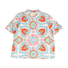 Multi Abstract Button Down