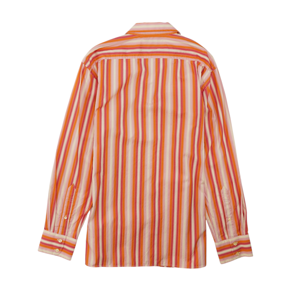 Multi Striped Long Sleeve Button Down