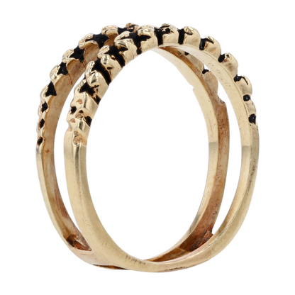 10K Yellow Gold Band Ring