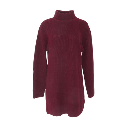 Burgundy Mini Dress