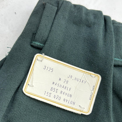 Vintage Green Husky Dress Pants