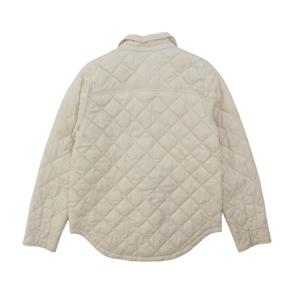 Beige Solid Jacket