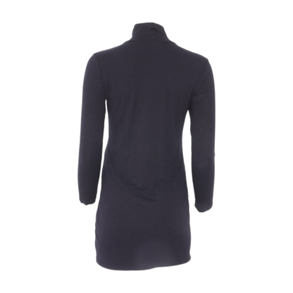 Black Maternity Mini Dress