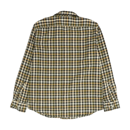 Multi Plaid Long Sleeve Button Down