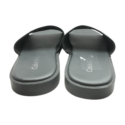Black Sport Slide Sandals