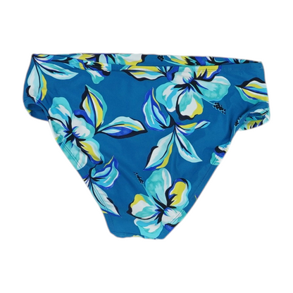 Blue Floral Swim Bottom