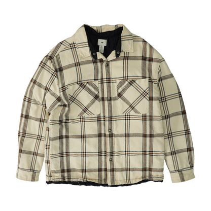 Beige Plaid Jacket