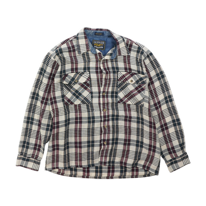 Multi Plaid Flannel Button Down