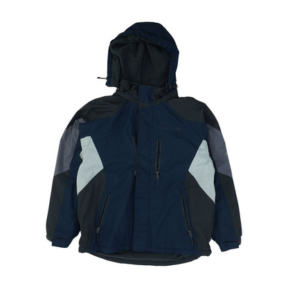 Navy Color Block Jacket