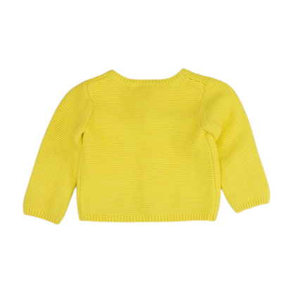 Yellow Cardigan Sweater