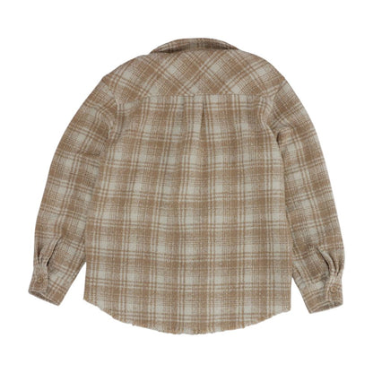 Beige Plaid Jacket