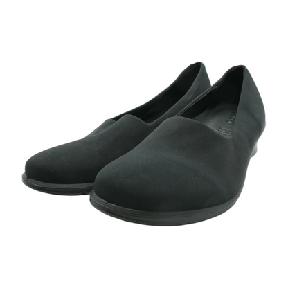 Black Slip-On Flats