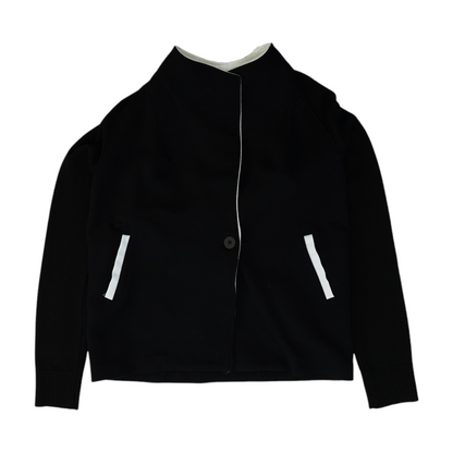Black Solid Blazer