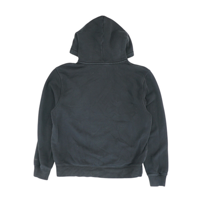 Black Solid Hoodie Pullover