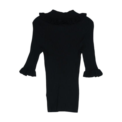 Black Knit Top