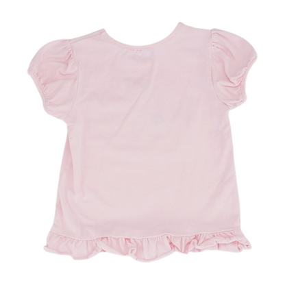 Pink Graphic Blouse