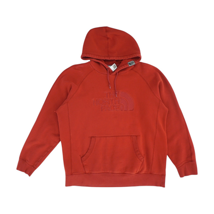Red Solid Hoodie Pullover