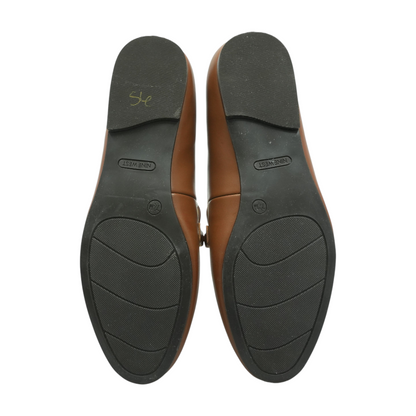 Brown Slip-On Flats