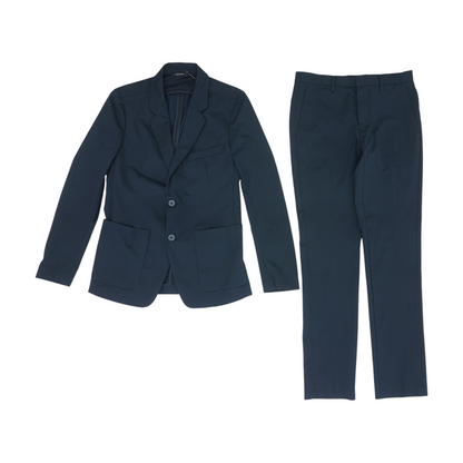Navy Solid Suit