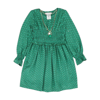 Green Polka Dot Dress