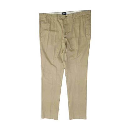 Khaki Straight Pants