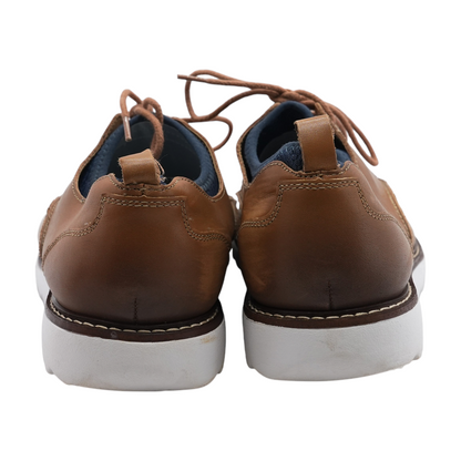 Brown Lace-Up Dress Shoes