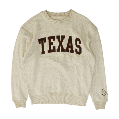 Beige Solid Sweatshirt Pullover
