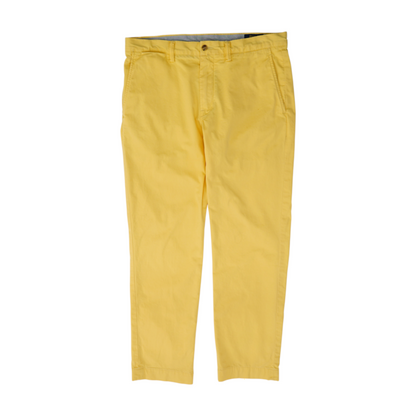 Yellow Straight Pants