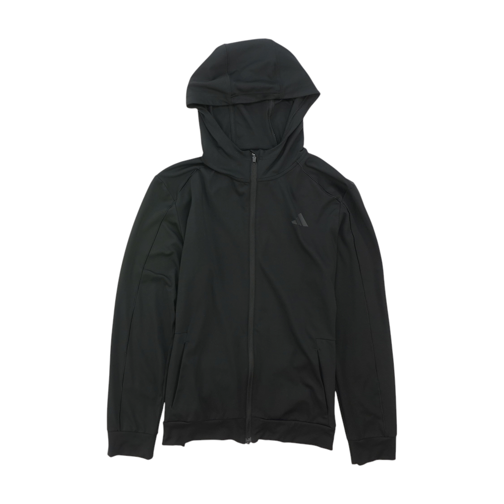 Black Solid Active Jacket