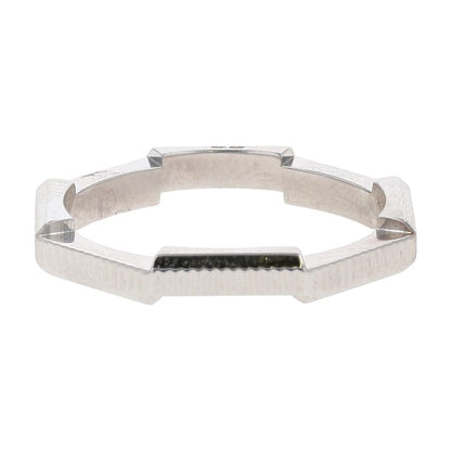 18K White Gold Link To Love Band