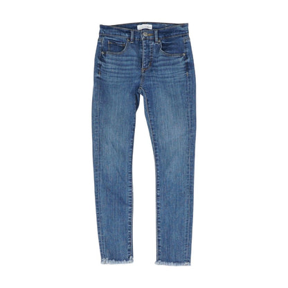 Blue Solid Jeans